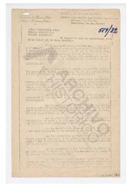 Copia de la Resolución Nº 519, funcionamiento de la escuela piloto La Plata, 1982