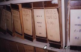 Primera visita al Archivo de la CPM 2001