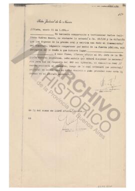 Incomparecencia de Carlos Guillermo Suárez Mason a Prestar Declaración y  Requerimiento de Compar...