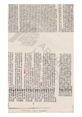Fragmento del “Nunca Más”, informe CONADEP