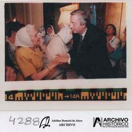 Madres con el presidente Kirchner 2005