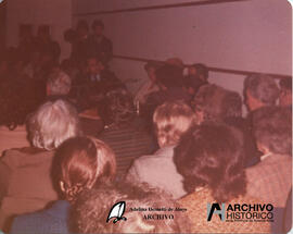Reunión Madres La Plata y APDH en el Colegio de Arquitectos de La Plata 1980