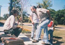Inauguración parque de la Memoria – Chivilcoy 2005