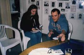 Ismael Serrano visita a las Madres 2005