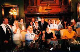 Madres con el presidente Kirchner 2005