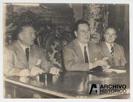 Perón habla a los legisladores de Buenos Aires 1950