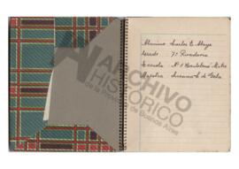 Cuaderno de séptimo Rivadavia.  Escuela N1 Bartolomé Mitre.
